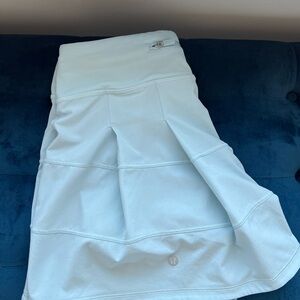 lululemon athletica Soft Blue A-Line Skirt